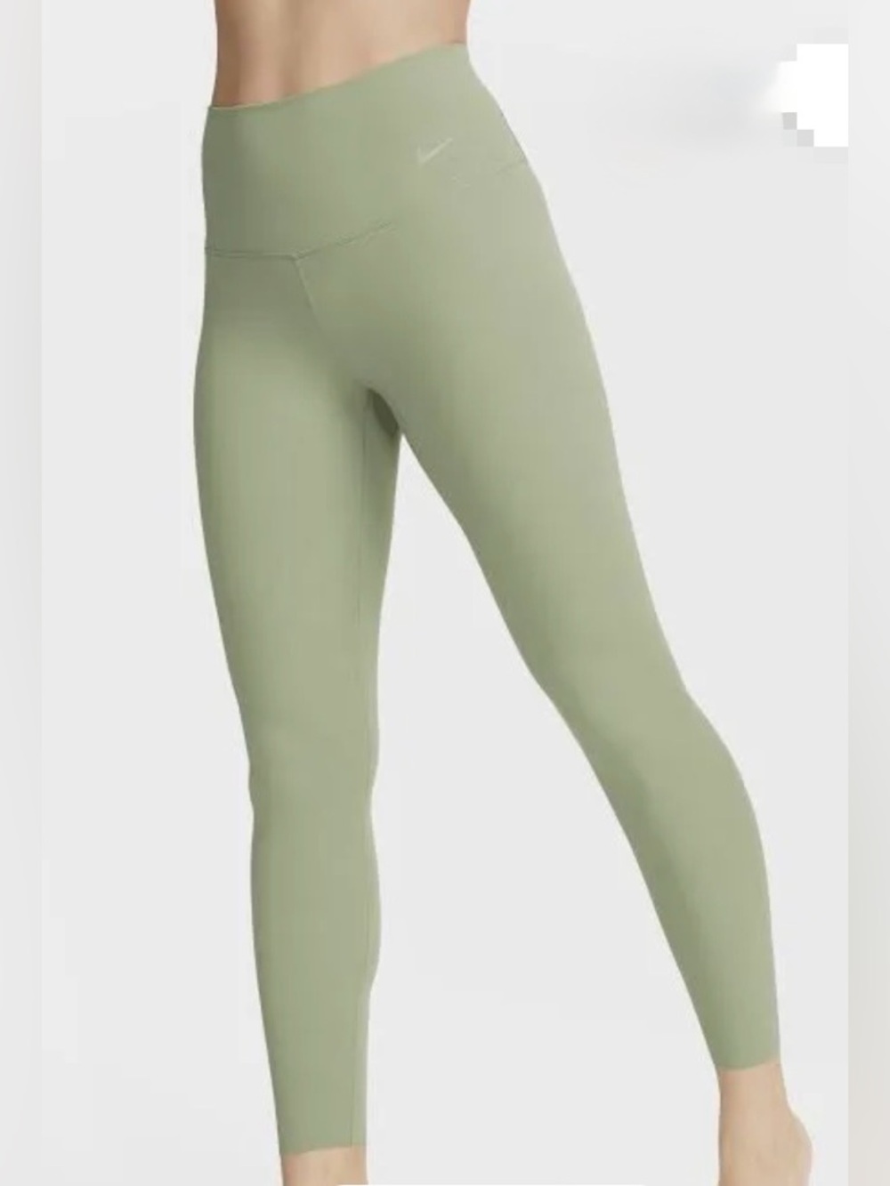 Nike Women’s Zenvy Dryfit HR Green Leggings Large NWT